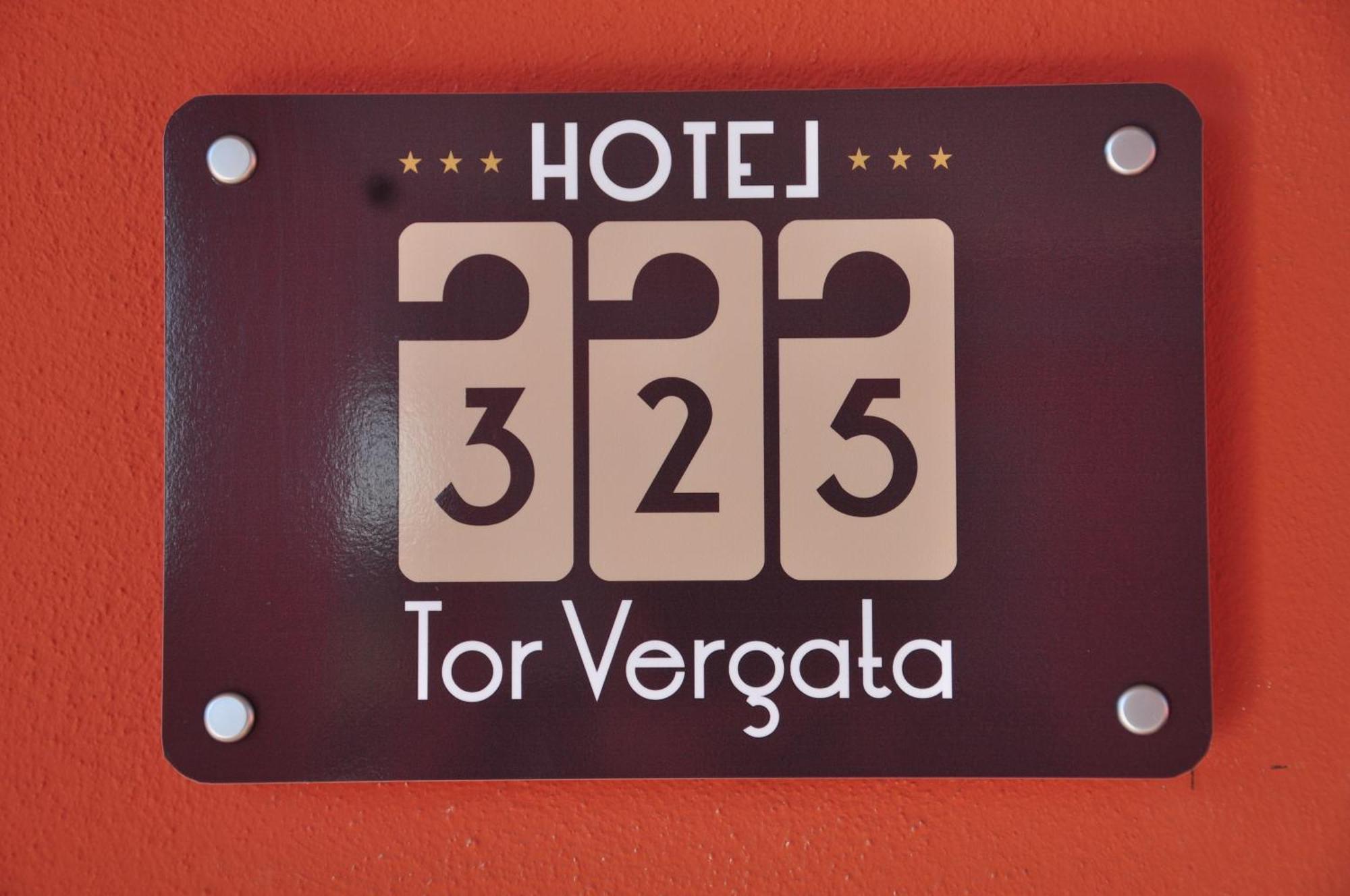 Hotel 325 Tor Vergata Roma Exterior foto